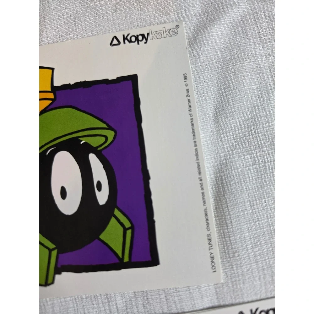 Vintage 1993 Kopykake Looney Tunes Cake Decorating Sheets Warner Bros Marvin Taz